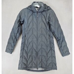 Outdoor Research Aria Storm Parka Down Insulated Coat Hooded Women's S Gray